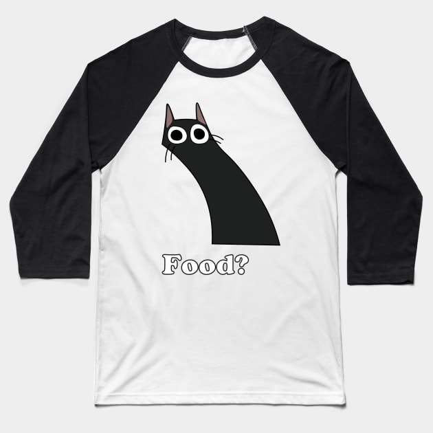 Cat food meme Baseball T-Shirt by Houseinthevillage